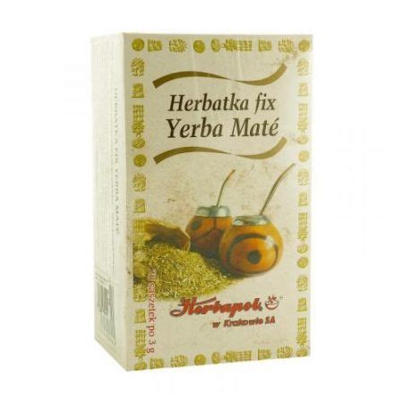 Herbata Yerba Mate Z Ameryki Po Udniowej G Saszetki Szt Zio A I