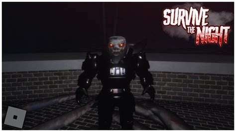 Roblox Survive The Night Brutal Greg Slasher Skin Showcase Youtube