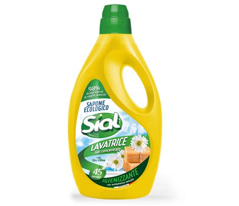 Sial Sapone Ecologico Lavatrice Igienizzante 45 Lavaggi Sial