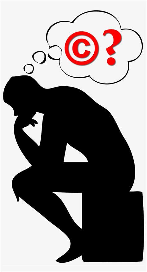 The Thinker Statue Clipart