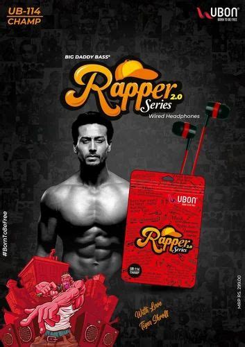 Red Ubon UB-114 Champ Rapper Series Earphones, Mobile at Rs 299/piece in Rajkot