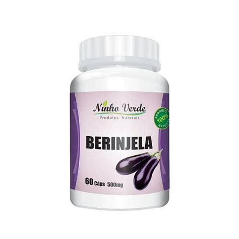 Berinjela C Psulas Suplemento Natural Para Sa De Digestiva Loja