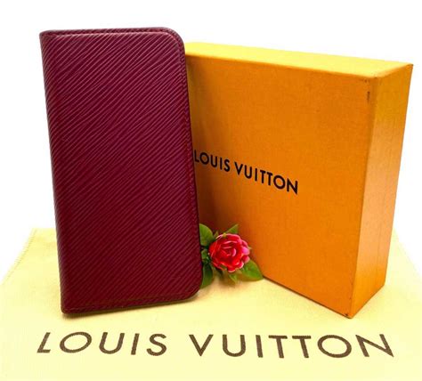 【やや傷や汚れあり】1円～ルイヴィトン Louis Vuitton 携帯電話ケース Iphonex、iphonexs用の落札情報詳細