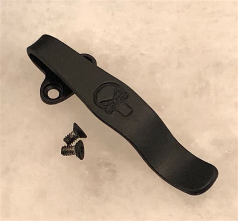 Matte Black Titanium Deep Carry Pocket Clip Made For Benchmade Etsy