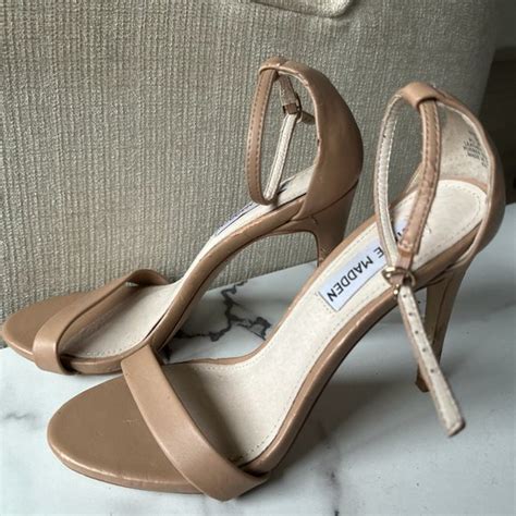 Steve Madden Shoes Steve Madden Stecy High Heel Sandals Nude Size