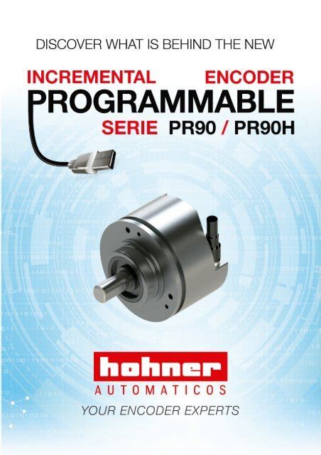 Programmable Incremental Encoder PR90 PR90H