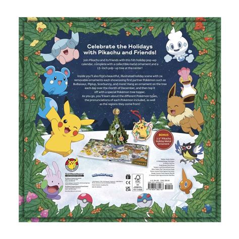 Pokémon Holiday Pop Up Calendar First Edition Pokémon Center Official Site