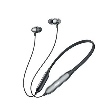 Black And Grey Fingers FC Gig Bluetooth Wireless Neckband Mobile At Rs