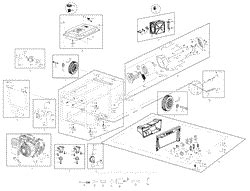 Westinghouse WGen7500DF Dual Fuel Parts Diagram For Parts List