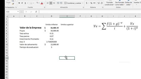 Como Calcular El Valor De Una Empresa Youtube