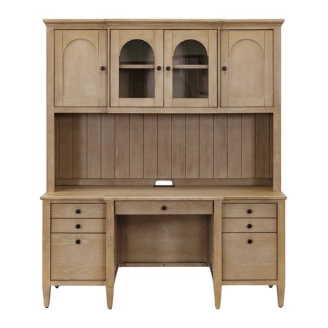 Martin Furniture Laurel Modern Wood Credenza And Hutch Wood Office