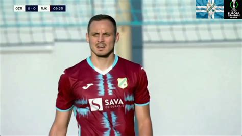 Gzira United FC HNK Rijeka 0 2 0 0 Full Match UECL 2nd QR 1st Leg