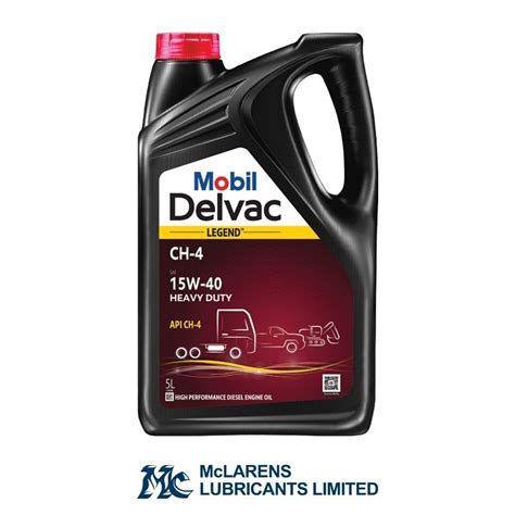 Mobil Delvac Legend Ch W Heavy Duty Mclarens Lubricants Limited