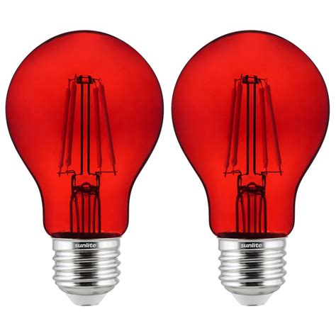 Red LED Bulbs — Bulb Center