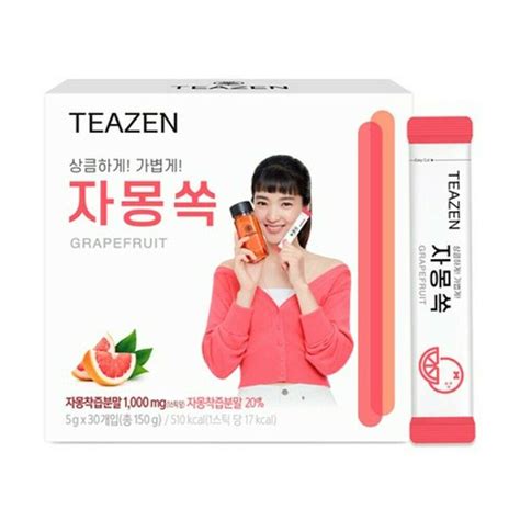 Teazen Grapefruit Powder Tea 5g x 30T Diet Tea K-Food – chanchanmall
