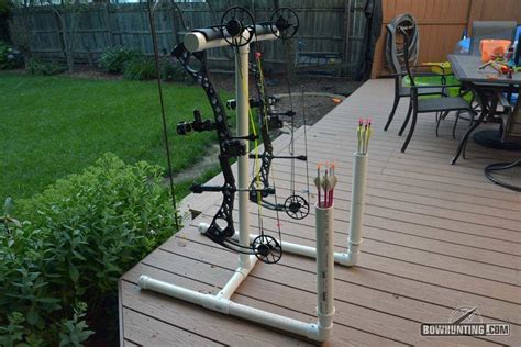 How To Build A PVC Bow Arrow Stand Bowhunting