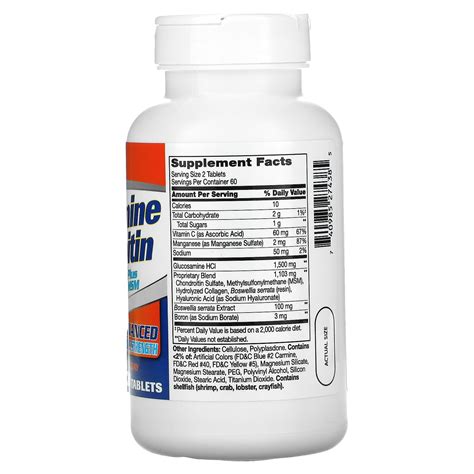 St Century Glucosamine Chondroitin Complex Plus Msm Advanced Triple