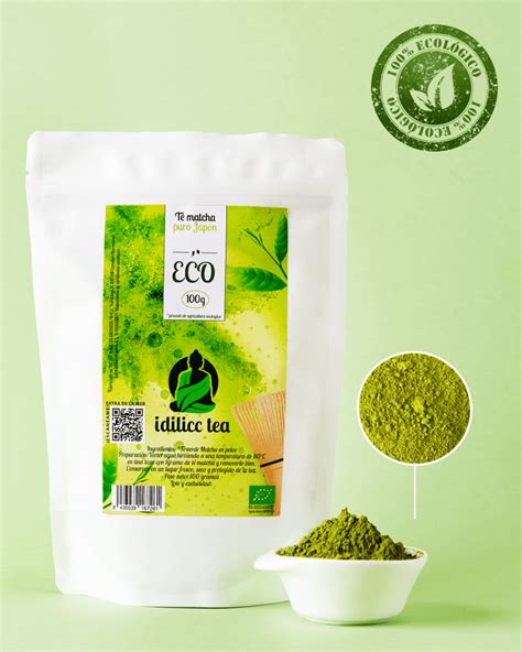 MATCHA ECO GRANEL 100 GR Idilicc Tea