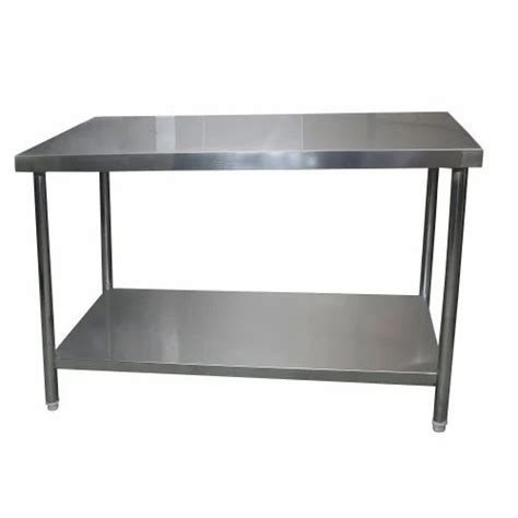 Stainless Steel Polished Ss Work Tables For Hotel At Rs In Rajkot