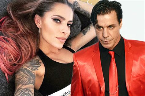 Sophia Thomalla Till Lindemann Rammstein S Nger Sophia Thomalla