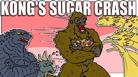 Godzilla And Kong S Sugar Crash Godzilla Comic Dub Youtube