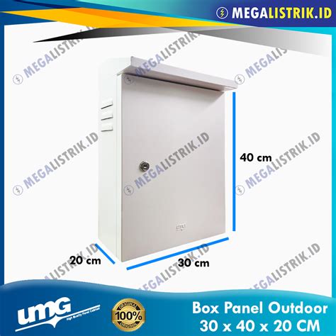 UMG BOX PANEL OUTDOOR 30 X 40 X 20 PANEL TOPI KABINET LISTRIK