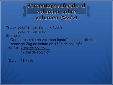 Las Concentraciones Fisicas Y Quimicas De Las Soluciones Ppt