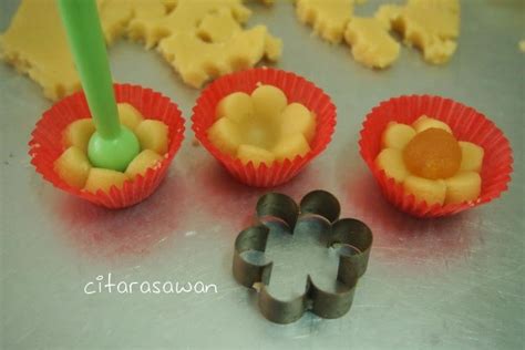 Biskut Tart Nenas Bunga Step By Step Resepi Terbaik