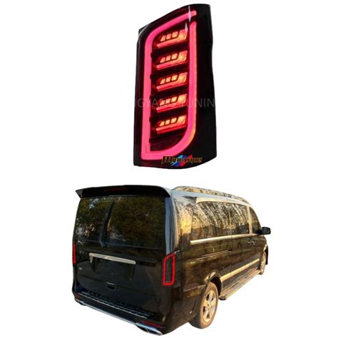 2016 LED Tail Light Lamp For Mercedes Benz Vito Upgrade To Maybach