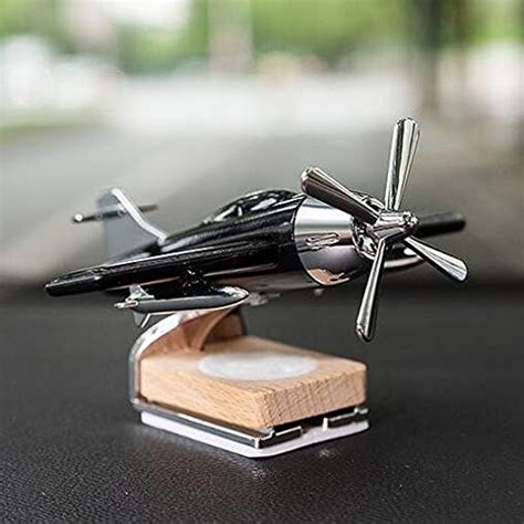 BKN Solar Powered Helicopter Car Air Freshener Aromatherapy Drop Car