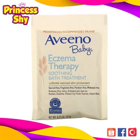 Aveeno Baby Eczema Therapy Soothing Bath Treatment Colloidal Oatmeal