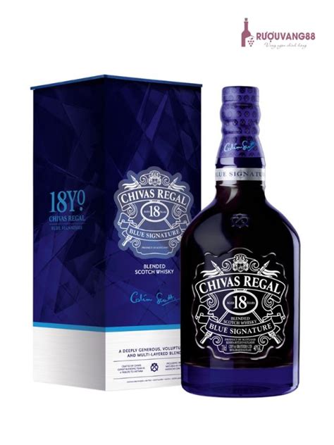 Rượu Chivas Regal 18 Yo Blue Signature Rượu Vang 88