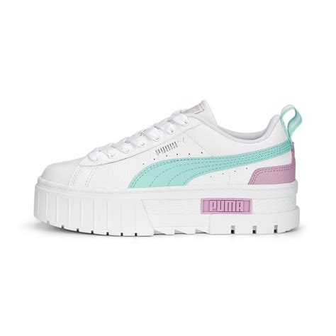 Puma Sneaker Mayze Leather Sneakers Jugendliche Online Bestellen Baur