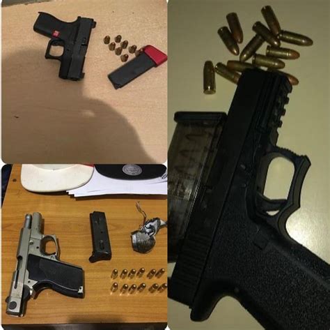 PN Apresa Dos Hombres Y Ocupa Tres Pistolas Ilegales