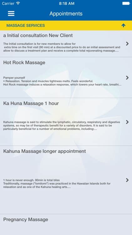 Energy Work Massage By Mindbody Incorporated