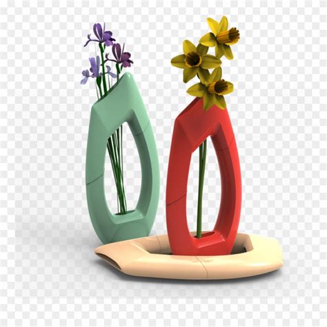 3d Flower Vase Svg 265 Svg Cut File