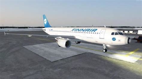 Finnair A320-214 Retro - OH-LXM (Also With A Custom Nose Cone Version) - FSX/P3Dv3 User ...