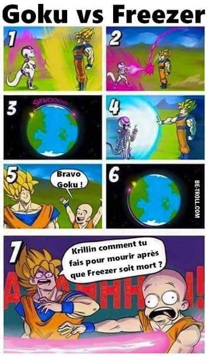 le titre a violé krillin Meme subido por Alizii95 Memedroid