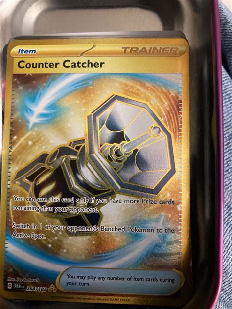 Counter Catcher Holo Ungraded Pokemon Paradox Rift