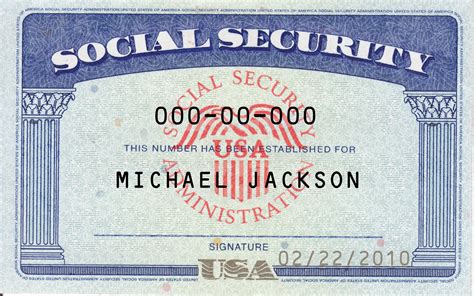 Make A Printable Social Security Card