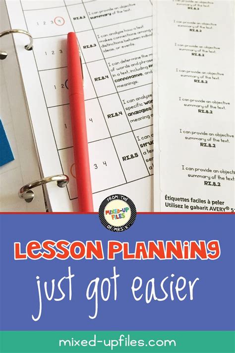 An Image Of Lesson Planning With Text Overlay That Reads Lesson