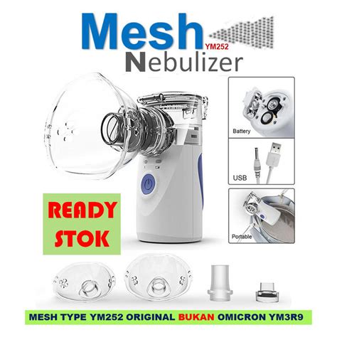 Jual Mesh Nebulizer Portable Ym Alat Uap Bantu Pernafasan Asma