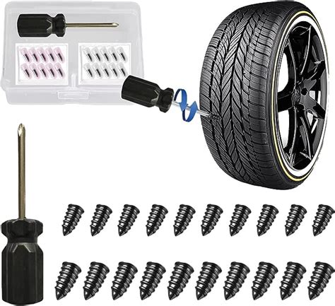 Amazon Gradcap Pcs Tyre Repair Kit Tire Rubber Nails Tool Self