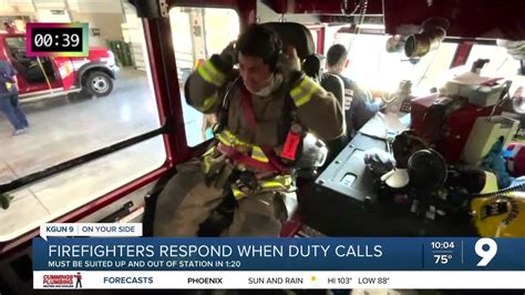 Firefighters Respond When Duty Calls Youtube