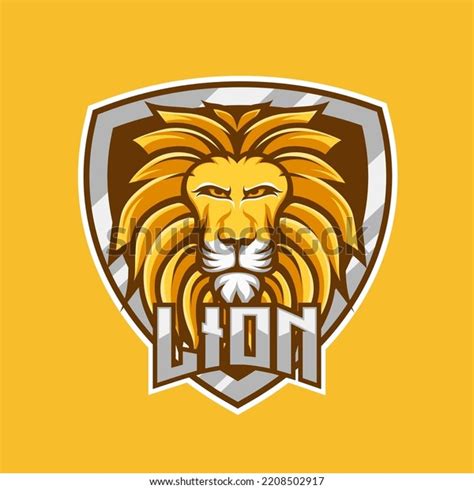 Lion Mascot Logo Vector Design Illustration Stock Vector Royalty Free 2208502917 Shutterstock