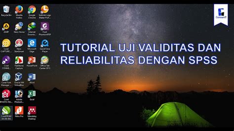 Tutorial Uji Validitas Dan Reliabilitas Dengan Spss Youtube