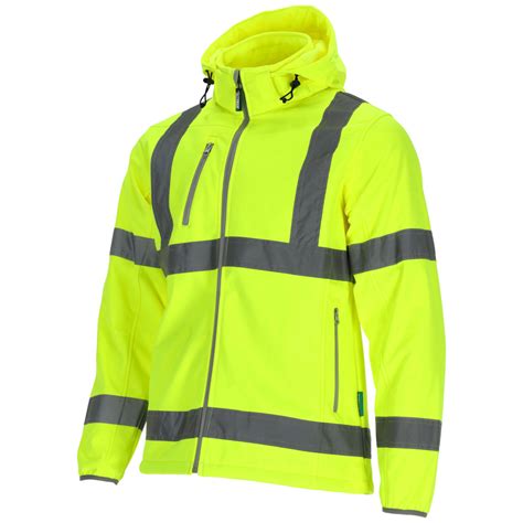 StalCo Neon Kurtka Robocza Softshell Ostrzegawcza Wodoodporna Kurtka