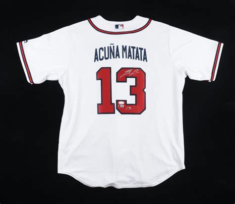 Ronald Acuna Jr. Signed Braves Jersey (JSA & Acuna Jr.) | Pristine Auction