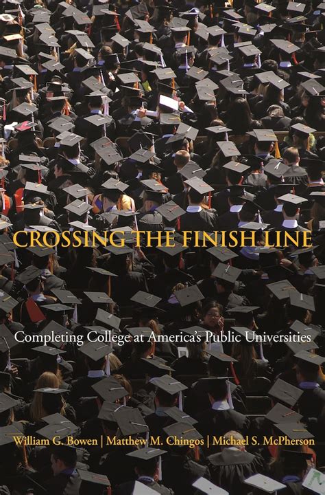 Crossing The Finish Line Princeton University Press