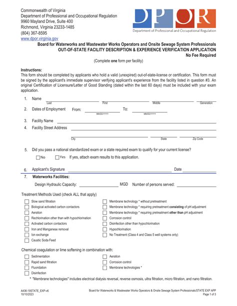 Form A436 19stateexp Download Fillable Pdf Or Fill Online Out Of State Facility Description